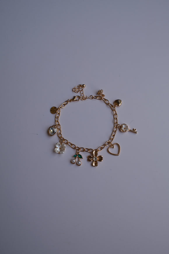 Charm Cherry Bracelet