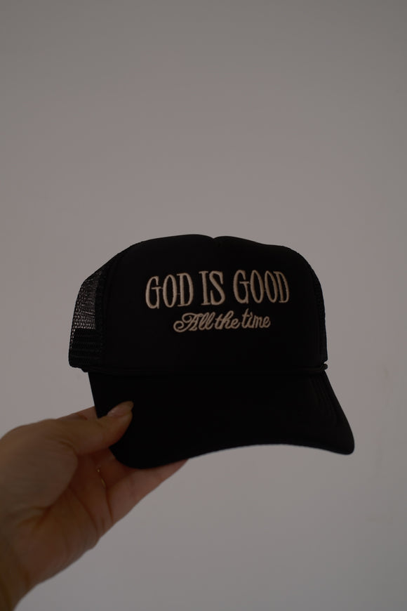God Is Good Trucker Hat
