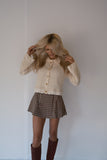 Fall Plaid Mini Skirt