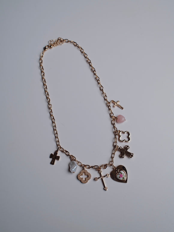Cross Charm Necklace