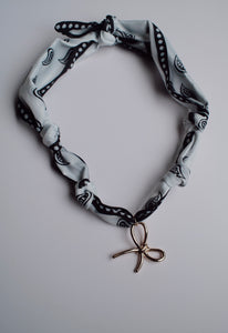 Bow Scarf Necklace