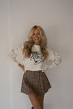 Fall Plaid Mini Skirt