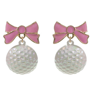 Golf Ball Earrings