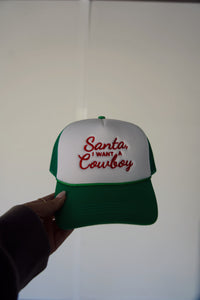 Santa I Want a Cowboy Hat