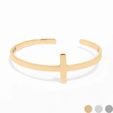 Cross Cuff Bracelet